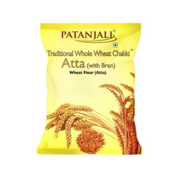 Patanjali Traditional Chakki Whole Wheat With Bran Atta 10 kg