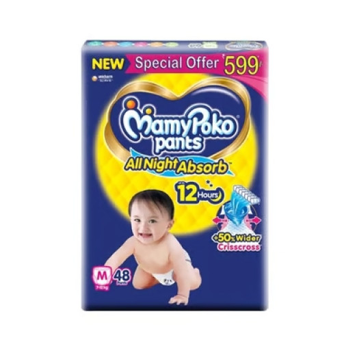 MamyPoko Pants Standard Diaper (M, 7-12 kg)