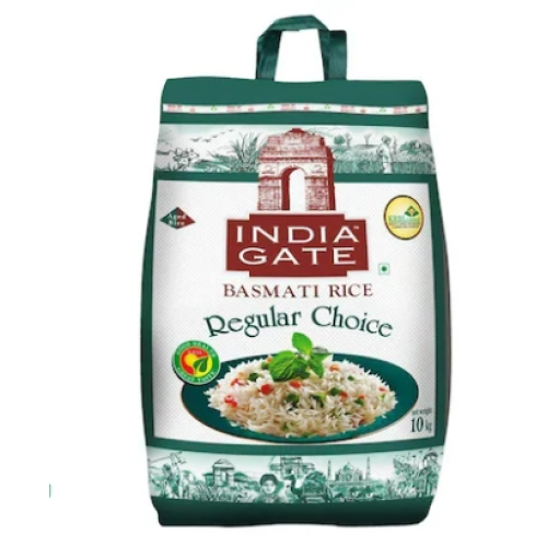 India Gate Regular Choice Basmati Rice 10 kg