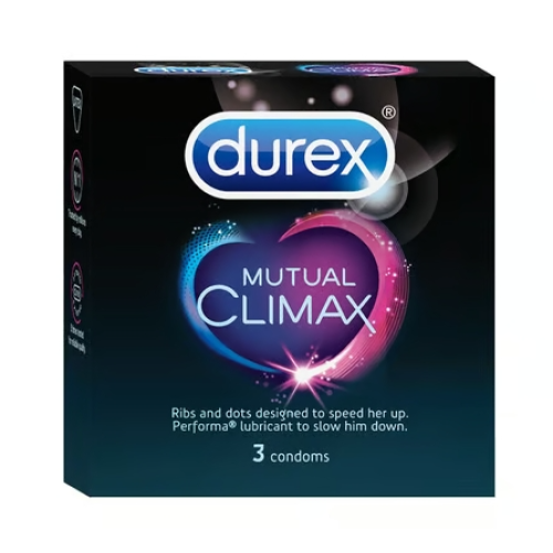 Durex Mutual Climax Long Last Dotted Condom