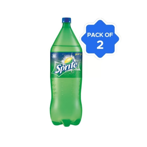 Sprite Lime Flavored Soft Drink (2 l)  pack of 2