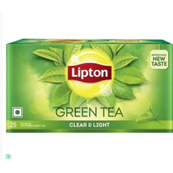 Lipton Clear & Light Green Tea Bags 25 pcs