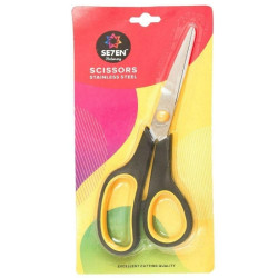 BVC Seven Black Stainless Steel Scissors 7 inch