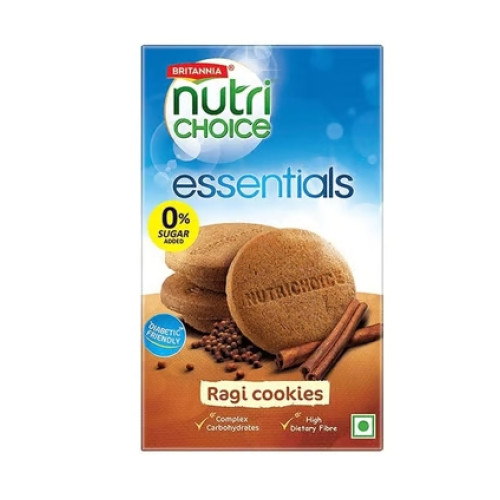 Britannia NutriChoice Ragi Cookies (Diabetic Friendly Biscuits)