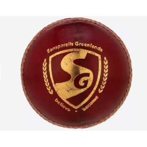 Sg Bouncer Leather Ball (Red)