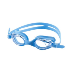 Swimming Goggles - with Adjustable Straps (Blue)