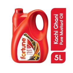 Fortune Premium Kachi Ghani Pure Mustard Oil 5 L