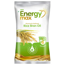 Energy Max Physically Refined Rice Bran Oil 1 L