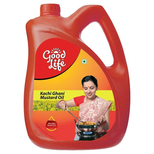 Good Life Kachi Ghani Mustard Oil 5 L