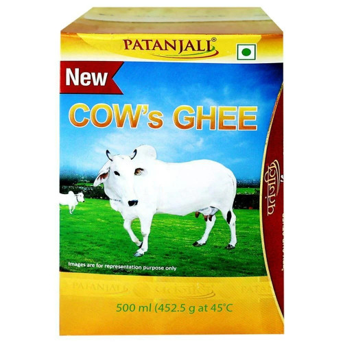 Patanjali Cow Ghee 500 ml (Carton)