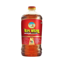 Bail Kolhu Kachi Ghani Mustard Oil 5 L