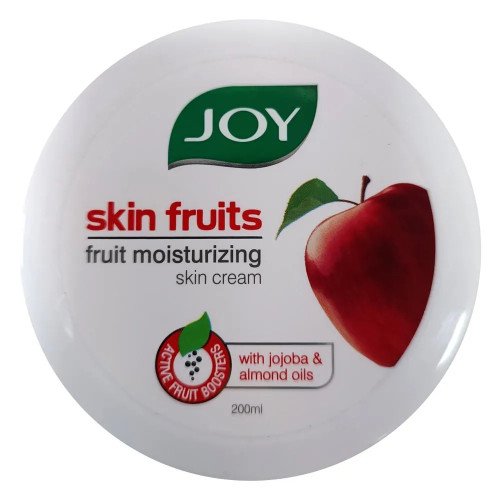 Joy Skin Fruits Fruit Moisturizing Skin Cream with Jojoba & Almond Oil 200ml