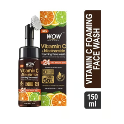 Wow Skin Science Brightening Vitamin C Foaming Face Wash 150 ml