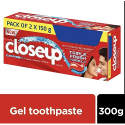 Closeup Everfresh+ Red Hot Gel Toothpaste 150 g (Pack of 2)