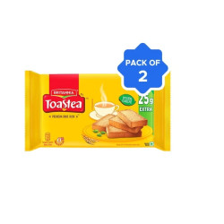 Britannia Toastea Premium Bake Rusk (250 g) - Pack of 2