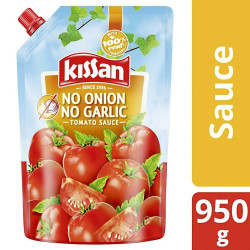 Kissan No Garlic No Onion Tomato Sauce 850 g