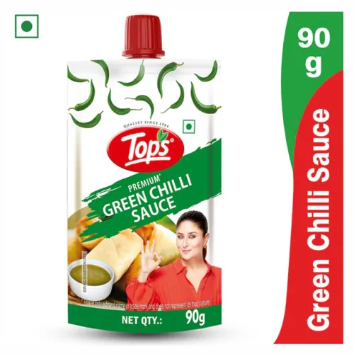 Tops Green Chilli Sauce - 90g