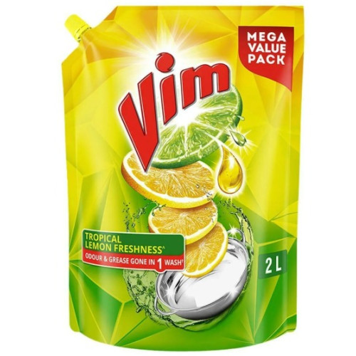 Vim Lemon Dishwash Liquid 2 L